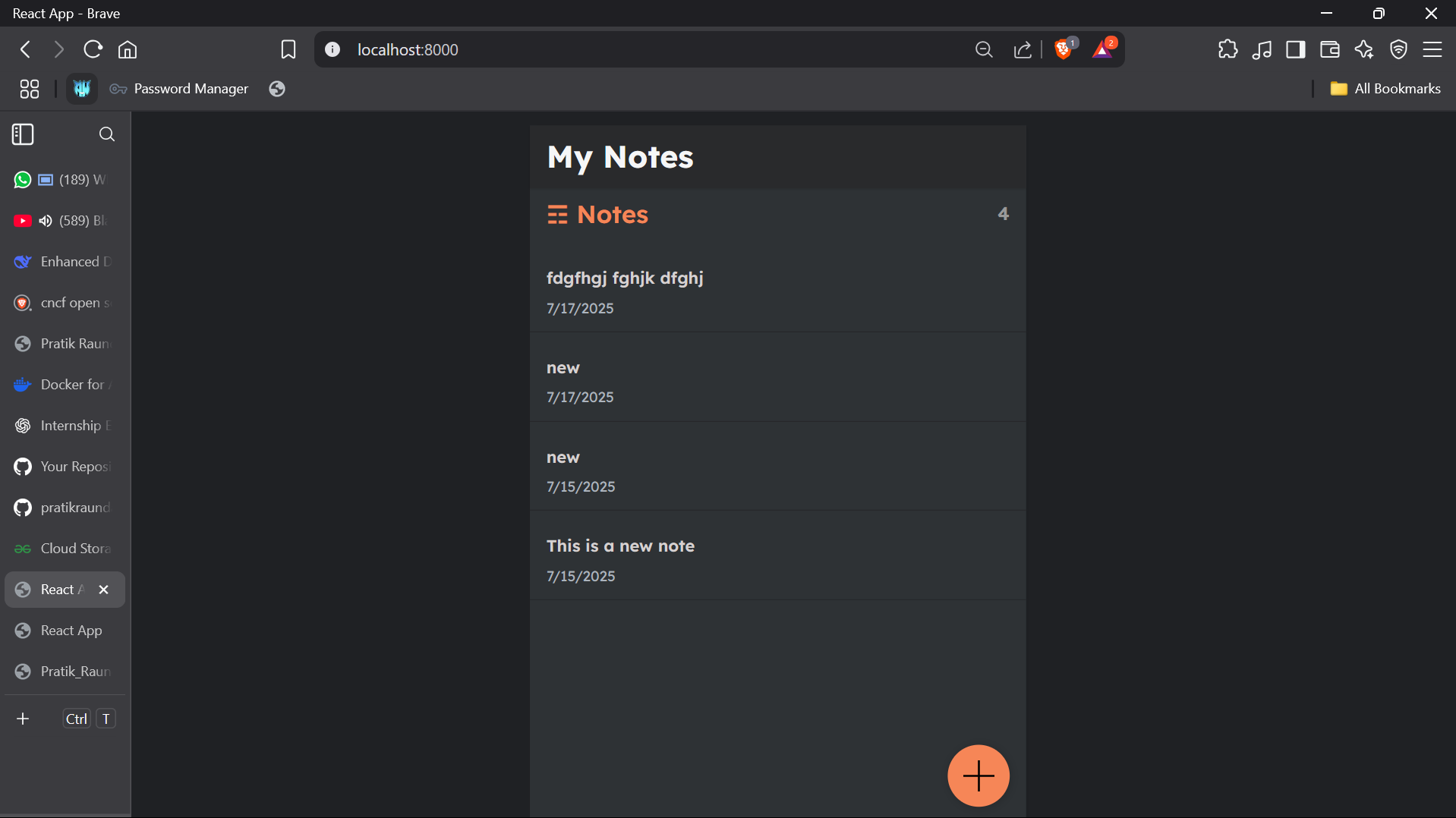 3-Tier Note-Taking Web Application Deployment with CI/CD